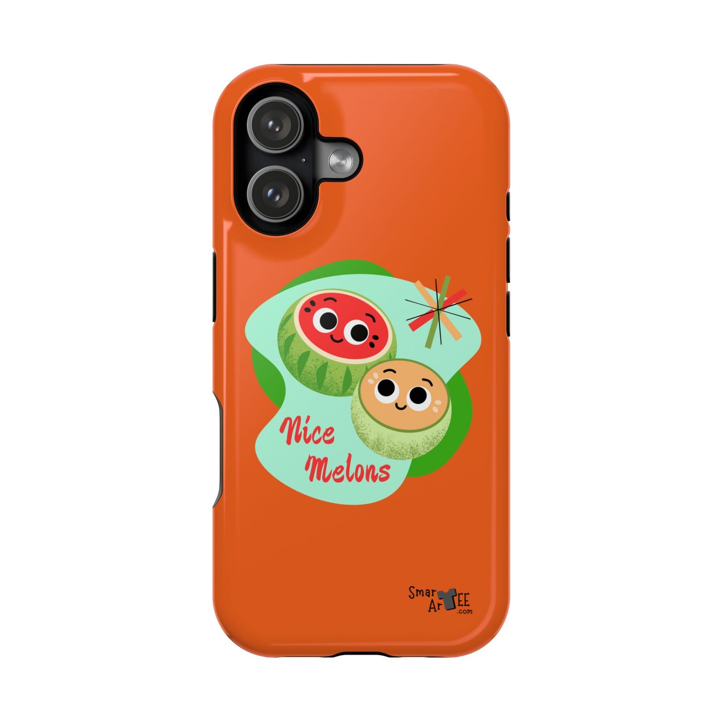 Cute Fruit Phone Case - Nice Melons Design, Impact-Resistant, Fun Gift for Kids, Phone Accessories for Celebrations, Fruit Lovers
