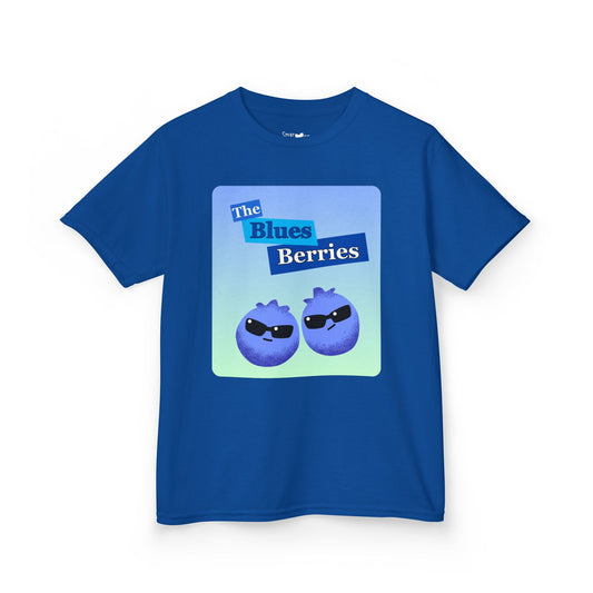 The Blues Brothers Pun Kids Tee - Fun Cotton Shirt for Kids, Cute Graphic Tee, Birthday Gift, Summer Wear, Playtime Outfit