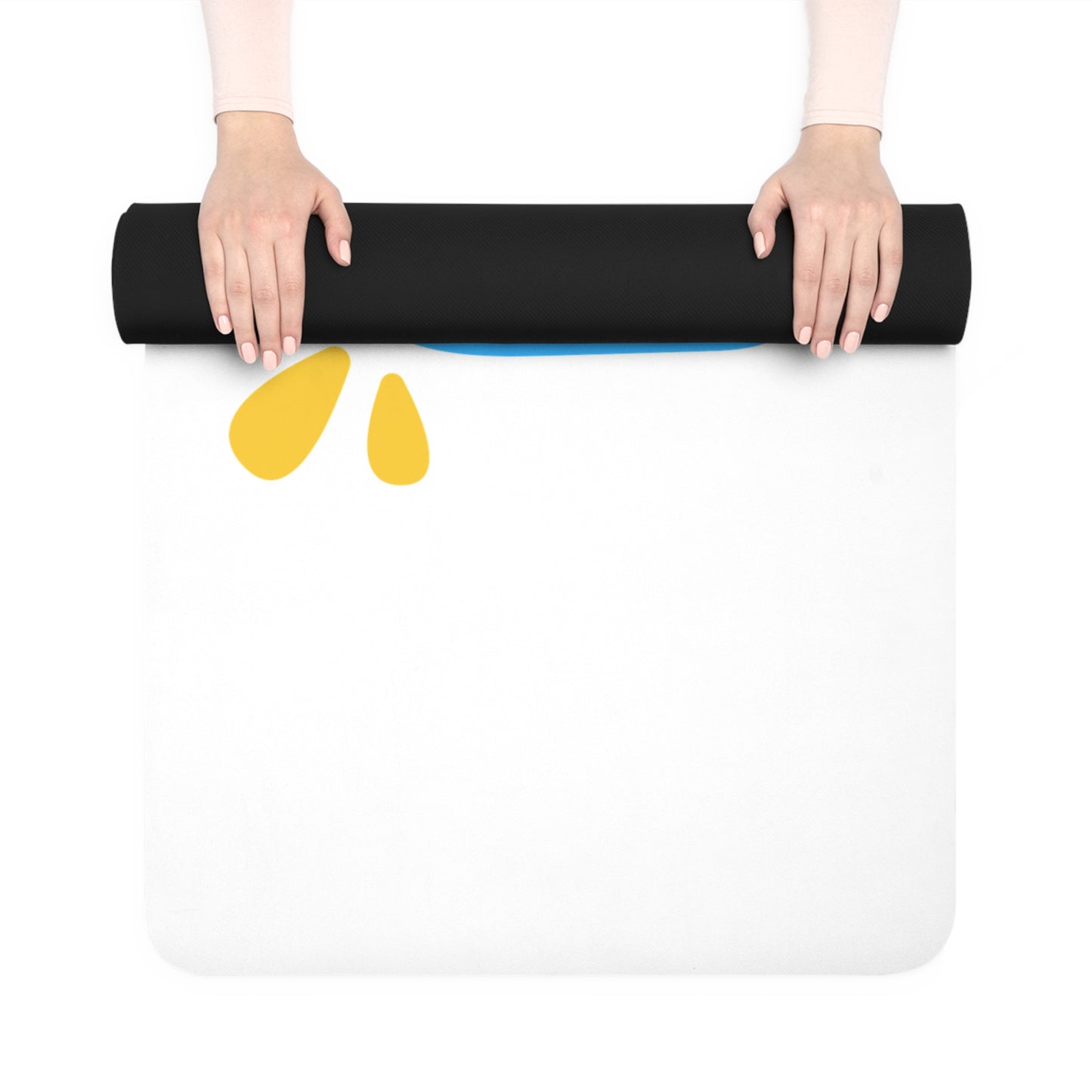 Fun Banana Pun Yoga Mat, Fitness Mat, Cute Exercise Mat, Gift for Yogis, Spa Gift, Gym Accessory