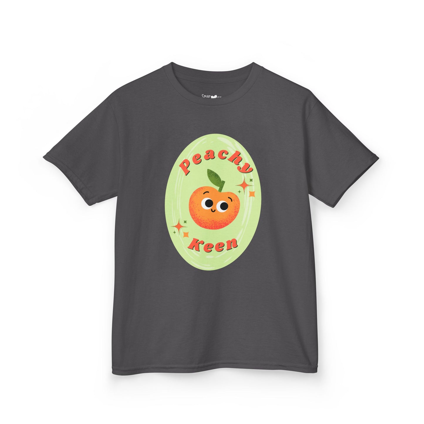 Peachy Keen Kids Tee - Fun Cotton Shirt for Kids, Playful Summer Shirt, Cute Gift for Birthdays, Seasonal Celebrations, Kids Fashion